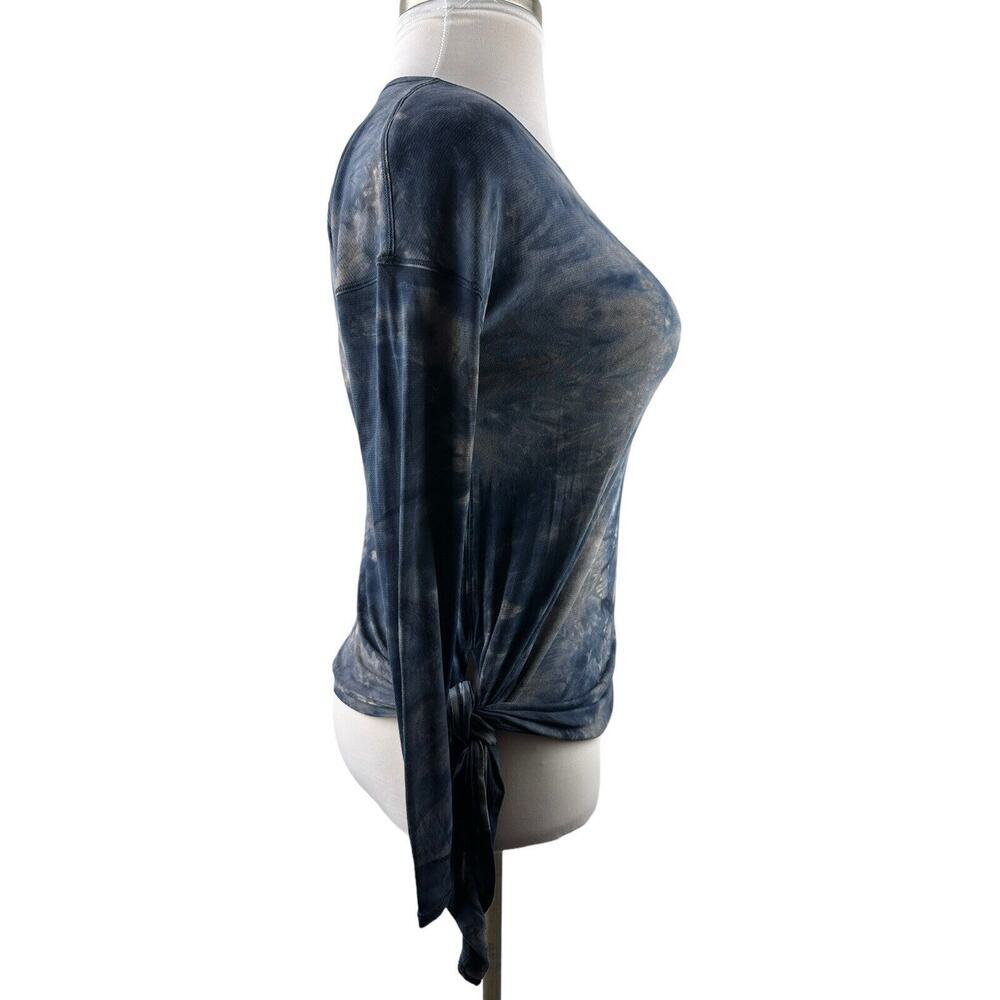 Lululemon To The Point Long Sleeve Top Size 4 Tie Dye Lightweight Active Lounge - Picture 4 of 16